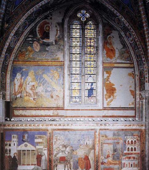 GIOTTO di Bondone Frescoes in the fourth bay of the nave china oil painting image
